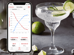 Hard Seltzer Fermentation Tracking with EasyDens